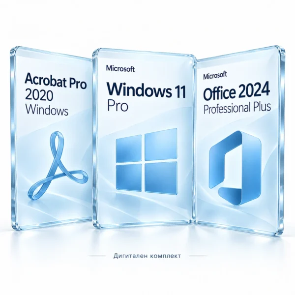 Acrobat Pro 2020 + Microsoft Windows 11 Pro + Office 2024 Professional Plus